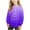 Purple, variant on Lorytime Kids Sweatshirts for Girls Boys Christmas Tree Shirt Crew Neck Long Sleeve Pullover Drop Shoulder Festive Tops