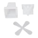 thumbnail image 2 of Molde de resina de molino de viento giratorio de silicona, moldes de resina de molino de viento, forma encantadora, flexibilidad, molde reutilizable para velas de silicona para manualidades de bricola, 2 of 5