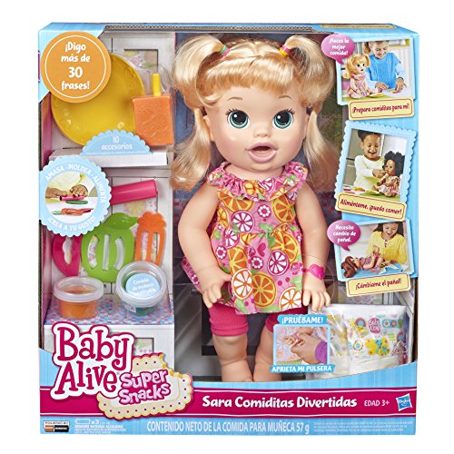 baby alive snackin sara walmart