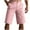Pink, variant on Havenre Men's Golf Dress Shorts Straight Leg Flat Front Lightweight Quick Dry Chino Casual Short Pants with Pockets Green XXXL