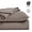 Mocha Brown-Full/Queen (92" X 96"), variant on Ton Gauze Full Queen Bedspread Ultra Soft Prewashed Pick Matelasse Coverlet Lightweight Textured Oversized Quilt Bedding Set For All Season With 2 Shams White