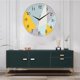 thumbnail image 4 of Reloj de pared grande analógico silencioso con pilas, moderno y decorativo, sin tictac. Geometría, 4 of 9