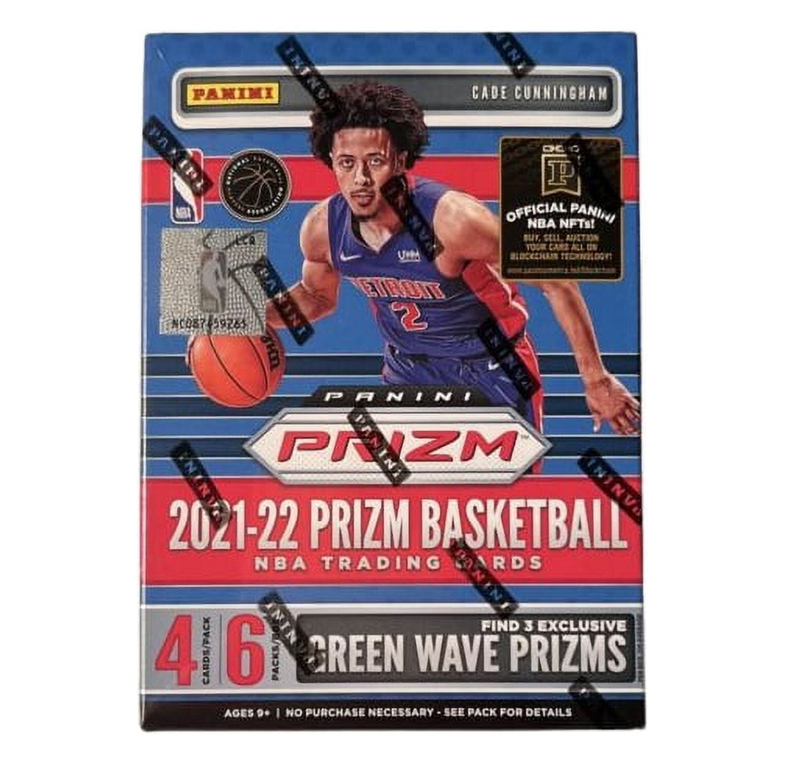 2020-21 Panini Prizm NBA Trading Cards, 3-Pack Hanger Box, Rookie