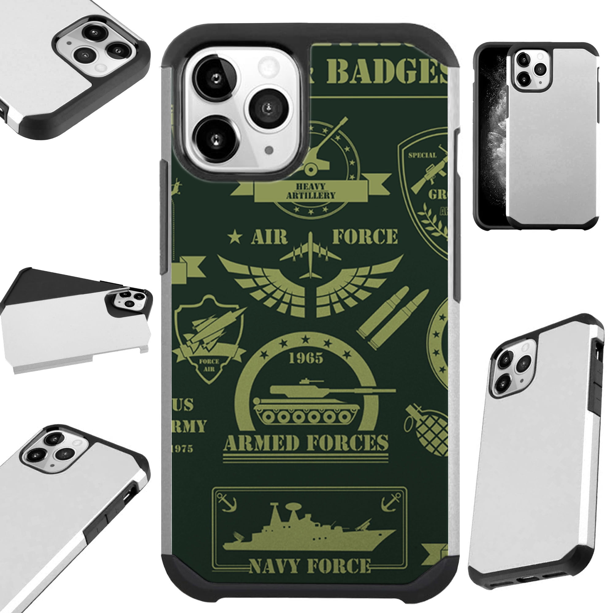 Compatible with iPhone 12 Pro Max Hybrid Fusion Guard Phone Case Cover