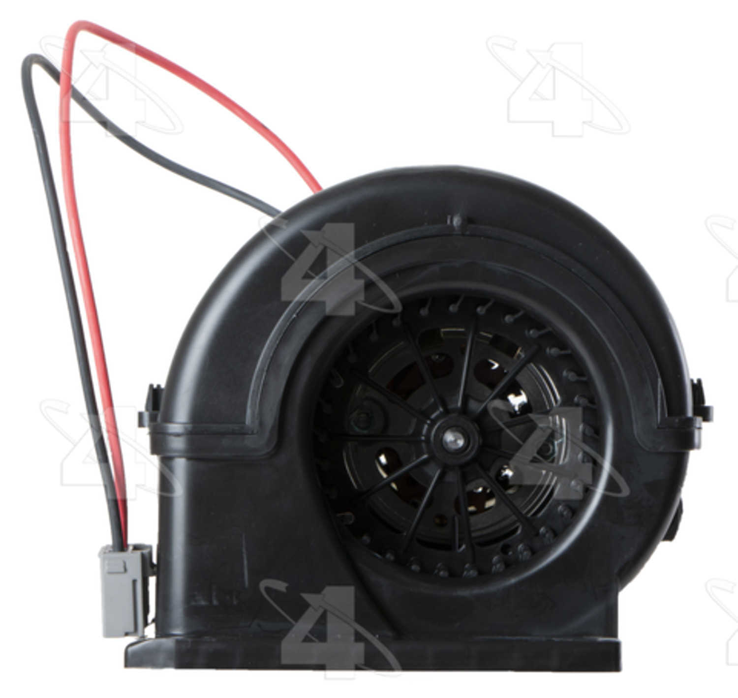 Four Seasons 35021 Double Shaft Vented CW Blower Motor w/ Wheel