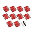 thumbnail image 3 of Convertidores de Nivel Lógico de 10x 4 Canales Convenientes Piezas Profesionales Compactas, 3 of 9