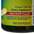thumbnail image 6 of Sunmark Fish Oil Softgels, Dietary Supplement - 1200 mg Strength Softgels, 1 Bottle,  100 per Bottle, 6 of 7