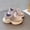 Purple, variant on YOUYEDIAN Kids Shoes for Girl Versatile Strap Slip On Platform Round Toe Sport Breathable Sneakers Casual Mesh Comfy Outdoor Running Shoes
