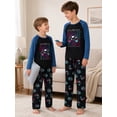 thumbnail image 5 of Beezizac Boys 2‑Piece Raglan Long Sleeve Pajama Set, Game Controller & VR Graphic Kids Sleepwear Size 10, 5 of 7