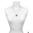 thumbnail image 2 of Delight Jewelry Silvertone Doctor Caduceus Seal - DO She is Clothed in Stength and Dignity Charm Necklace, 20"+3", 2 of 4
