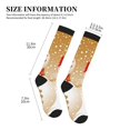 thumbnail image 4 of Sikiie Christmas Snowman Gift 1 Pairs Compression Socks for Men and Women 15-20 mmHg Running Support Socks, 4 of 7