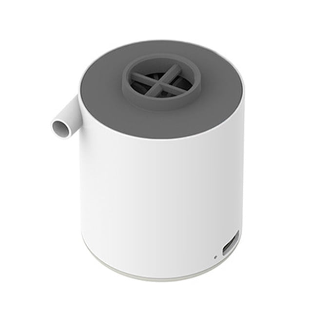 USB Electric Inflate/Deflate Air Pump Low Noise Mute Ultralight Rechargeable Outdoor Energy-saving Air-Pump With Camping Light