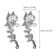 thumbnail image 4 of LOLIPPYY 1Set Plated Alloy Elf Ear Studs Earrings Fashionable Durable Woman Earrings for Decoration and, 4 of 8