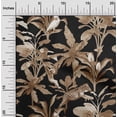 thumbnail image 2 of oneOone Polyester Spandex Black Fabric Tropical Animal Sewing Craft Projects Fabric Prints By Yard 56 Inch Wide, 2 of 4