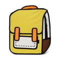 thumbnail image 1 of Cartable d'École Primaire, Impression Étanche, art, Calligraphie, Tutoriel, Classe, 1 of 4