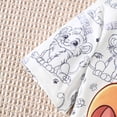 thumbnail image 6 of dmqupv Boys' Clothing Sets Boys Clothes Summer Short Sleeve Top & Shorts Set 2 Piece Casual Outfit Orange,4-5 Years, 6 of 7