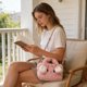 thumbnail image 5 of Bolso de conejo de peluche con piel sintética, bolso cruzado y de hombro para niñas y mujeres, bolso suave para uso diario, 5 of 5