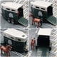 thumbnail image 4 of Jeep Land Rover Ford F-150 con caravana, camión con remolque de caballos, modelo de coche de juguete ThomZ City, regalo en miniatura fundido a presión para niños 1/36, 4 of 5