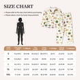 thumbnail image 4 of Balery Sushi and Rolls Pattern Pajama Sets for Women Long Sleeve 2 Piece Sleepwear Loungewear Sets Soft PJ's with Pockets Long Sleeve Comfy Pj Sets-Small, 4 of 7
