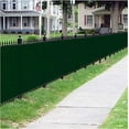 thumbnail image 2 of Privacy Screen Fence Netting Mesh Fabric Windscreen 6'x 15'Ft Green with Reinforced Grommets, 2 of 7