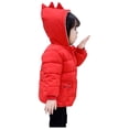 thumbnail image 4 of Hicidod Toddler Girl Coat Winter Down Coats for Kids Baby Boys Girls Warm Lightweight Puffer Jacket Cute Bear Hoods Down Coats Infant Outerwear, 4 of 7