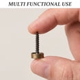 thumbnail image 3 of FUTUREORYY 16Ud Tornillos Autoperforantes Con Tapas De Latón Para Montaje De Y Muebles Modernos, 3 of 6