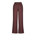 thumbnail image 4 of Women Pants Casual Pants for Women Yoga Pants Comfortable Pants for Women for Work Women'S Wide Leg Pants Women Summer Outfits, 4 of 6