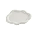 thumbnail image 2 of sunsanly Ceramic Jewelry Tray Trinket Dish Cloud Design Vanity Key Holder for Women Ring Holder Dish Silver Plate Bowl Room Decor Aesthetic Birthday Gift, 2 of 8
