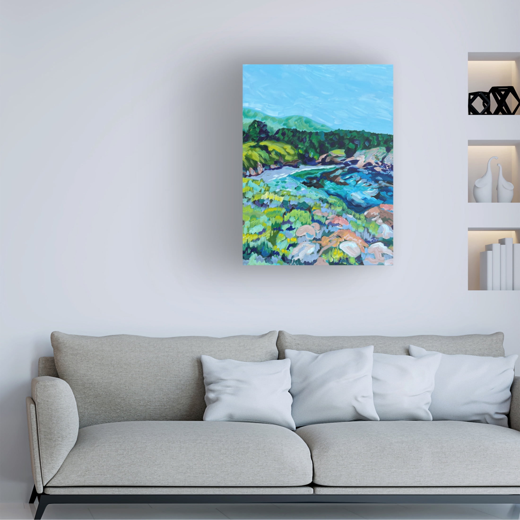 Trademark Fine Art Key and Sea Point Lobos Canvas Wall Art