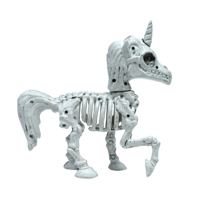 Unicorn Skeleton Scary Halloween Decor Spooky Figurine Toy Doll Haunt House Prop Unicorn Skeleton Scary Halloween Decor Spooky Figurine Toy Doll Haunt House Prop