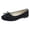 Black_020, variant on Womens Bowknot Ballet Flats Pointy Toe Casual Flat Shoes Suede Dressy Wear to Work Slip-Ons Moccasins Loafers 2026 summer Gray 6.5(EU-37)
