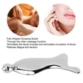 thumbnail image 4 of Fish Shape Gua Sha Board, Multifunctional 3D Roller Fish Shape Massage Tool Alloy Lifting Magnetism  for Facial, 4 of 7