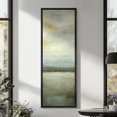 thumbnail image 2 of Large Framed Canvas Art Abstract Sky Landscape Print for Vintage Living Room Bedroom Wall Decor - 60"x20" Black Framed, 2 of 6
