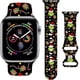 thumbnail image 2 of Bandas navideñas compatibles con Apple Watch Band 38 mm, 40 mm, 41 mm, 42 mm, 44 mm, 45 mm, 49 mm, hombres y mujeres, correa de silicona suave, pulseras deportivas de repuesto para iWatch Ultra Series, 2 of 4