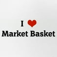 thumbnail image 2 of CafePress - I Love Market Basket - Adjustable Unisex Printed Trucker Hat with Mesh Back, 2 of 8