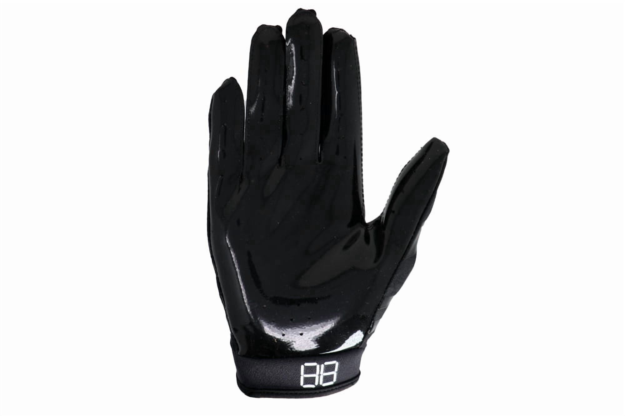 FRG-03 Junior Black (L) receiver football gloves, (RE, DB, RB)