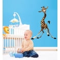 thumbnail image 2 of Wallhogs Giraffe Cutout Wall Decal, 2 of 2