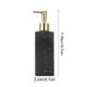 thumbnail image 3 of Dispensador de Jabón Espumoso | Botella de Vidrio Rellenable para Baño/Cocina | Negro | 19,7 X 5,7 X 5,7 Cm | 230 G | Multiusos | 1 Unidad, 3 of 6