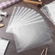 thumbnail image 3 of FELTECHELECTR 100 fundas para hojas de carpeta, protectores de hojas perforadas de carga superior, protectores de papel transparentes con 11 agujeros, 3 of 7
