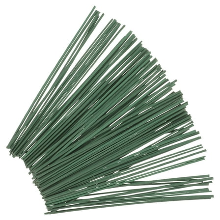 Juxtarea DIY Floral Stem Wires 100pcs Bouquet Stem Kit for Home Flower Arrangement Crafts