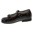 Andanines Girls K14532 Patent Leather Dress Shoes with Bow