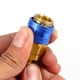thumbnail image 4 of Conector de acoplador rápido para automóvil r134a adaptadores de latón colector de ca de lado bajo y alto acopladores rápidos de refrigerante adaptadores de conversión de, 4 of 7