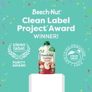 Beech-Nut Fruities Stage 2 Baby Food, Banana Apple & Strawberry, 3.5 oz Pouch