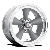 American Racing Vintage Aluminum Rim VN309 TT O 15X5in Vintage Silver Machined Lip Finish, VN3095565