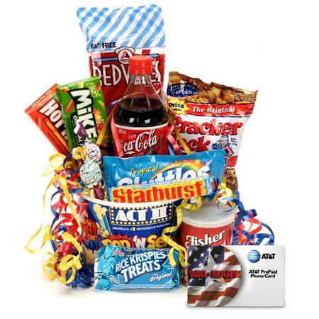 Popcorn Movie Care Package Gift Pack with Phone Card
