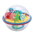 thumbnail image 3 of Peahefy 3D Spherical Maze Ball Puzzle Toys Kids Children Balance Game Gift Intelligence Training Tool, Maze Game, Balance Game, 3 of 8