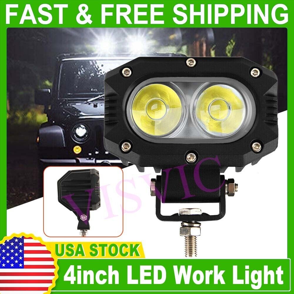 4'' 720W White LED Work Light Bar Spot Offroad Fog Lamp SUV Car Truck 4WD ATV ad