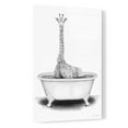 thumbnail image 2 of Epic Art 'Giraffe in Tub' by Rachel Nieman, Acrylic Glass Wall Art, 16"x24", 2 of 3