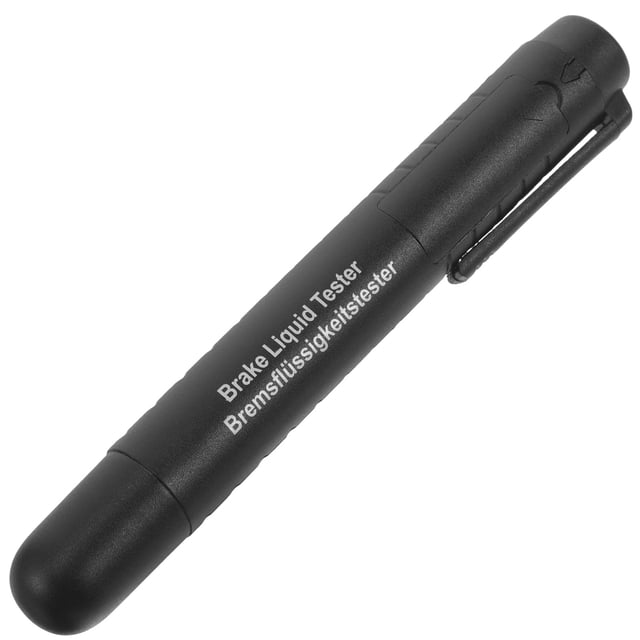 Raindrops Brake Fluid Tester Pen for Precise Brake Oil Analysis with Durable Copper and Plastic Design in Black