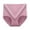 Hot Pink, variant on Womens Full Brief Underwear High Waist Tummy Control with Breathable Stretch Fabric L Size Beige